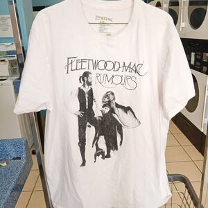 Fleetwood Mac "Rumours" Graphic Tee - White